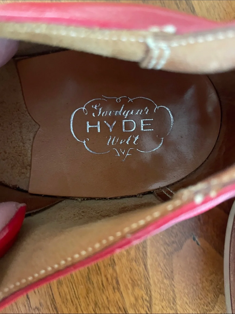 Vintage leather bowling shoes!